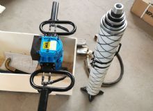 點擊查看詳細信息<br>標(biāo)題：ZQSJ-140-4.1氣動架柱式支腿式鉆機 閱讀次數(shù)：1889