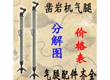 點擊查看詳細信息<br>標題：氣腿式鑿巖機氣腿分解圖 氣腿配件 支腿配件 FT160系列氣腿配 閱讀次數(shù)：427